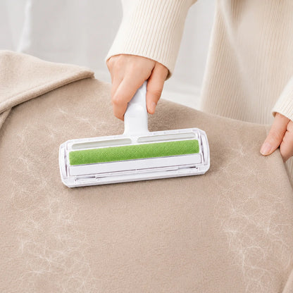 Reusable Two-Way Pet Hair Remover Roller | Double-Sided Lint & Fur Cleaning Roller